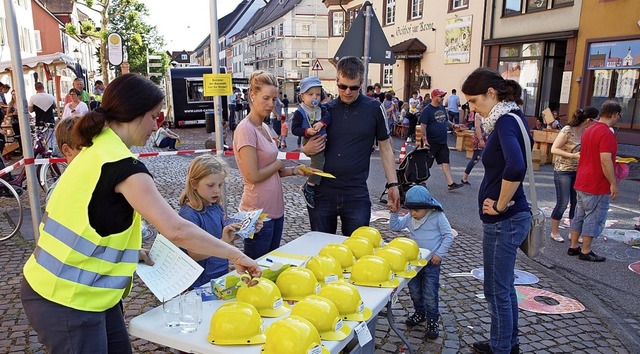 Baustellenfeeling in der Kenzinger Innenstadt   | Foto: Michael Haberer