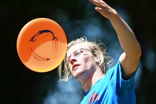 Frisbee-Champions bringen Scheiben ins Rotieren