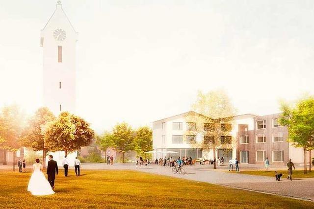 Gestaltung der Freiflchen in Schallstadts neuer Ortsmitte wird konkreter