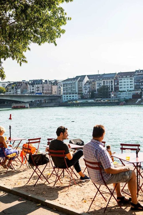 Nach der Arbeit ist gut ruh&#8217;n am Ufer.  | Foto: Joss Andres