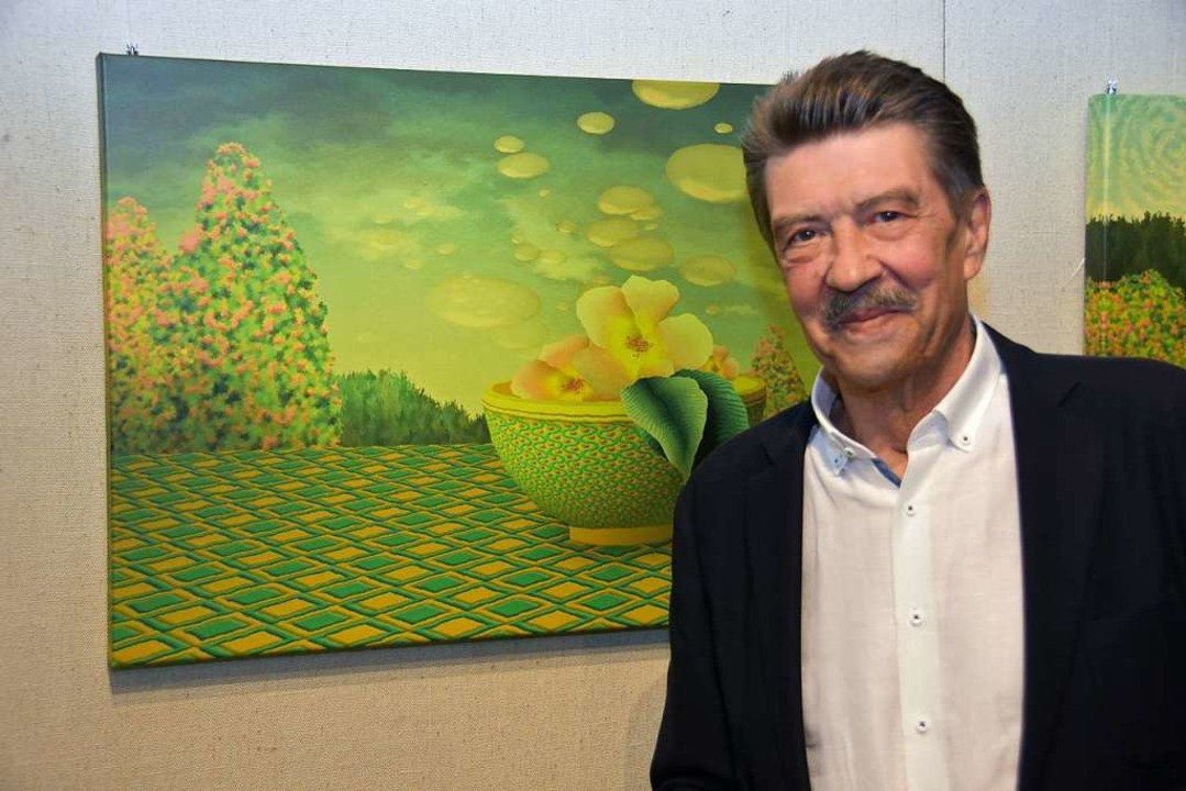 Stephan Birkenmayer ist Rechtsanwalt u... selbst seine knstlerische Ttigkeit.  | Foto: Andrea Steinhart