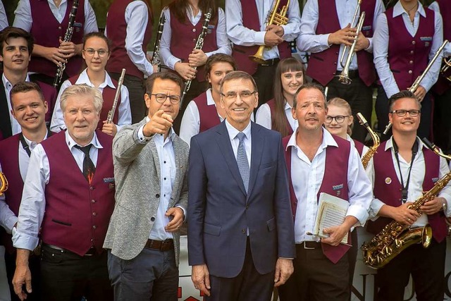 OB Marco Steffens mit polnischen Stadt...erger (rechts) beim Besuch in Olsztyn.  | Foto: Jaroslaw Skorski