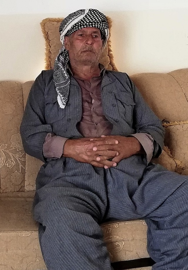 Sharif Kareem Ahmed, Brgermeister des kurdischen Dorfs Kapanikrash  | Foto: Cedric Rehman