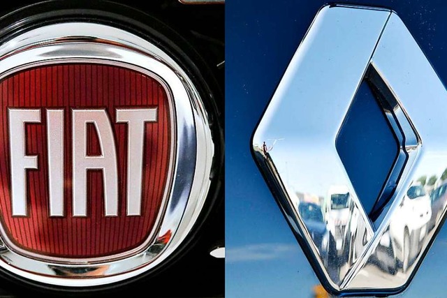 Fiat Chrysler zieht Fusionsangebot an Renault zurck.  | Foto: MARCO BERTORELLO, LOIC VENANCE (AFP)