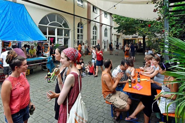 Flohmarkt, Konzerte und Party: Am Sams...et das jhrliche Grether Hoffest statt  | Foto: Michael Bamberger