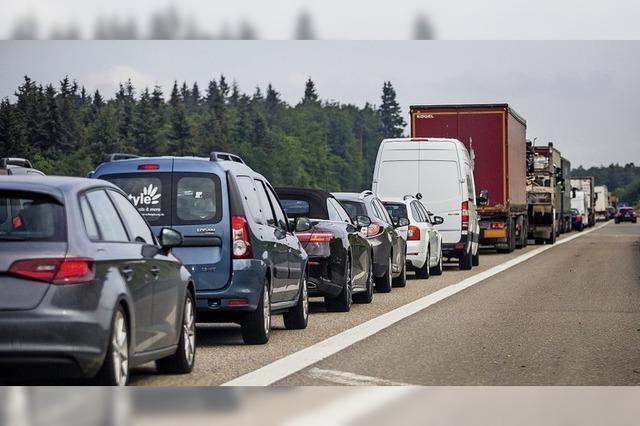 Lange Staus erwartet