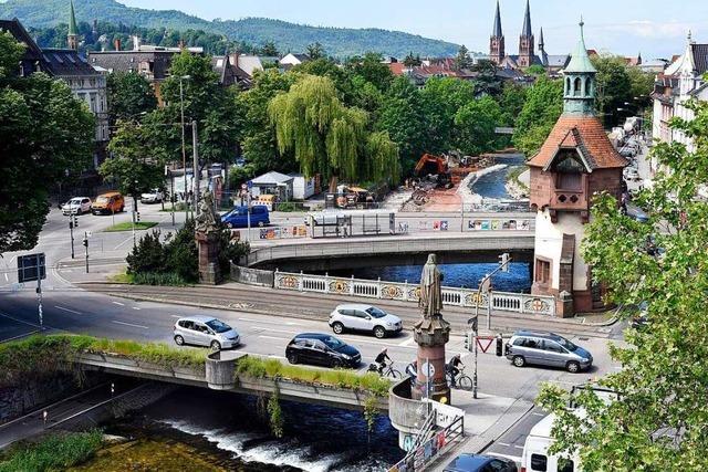 Wer aus Richtung Osten nach Freiburg fhrt, muss ab Samstag mit Stau rechnen