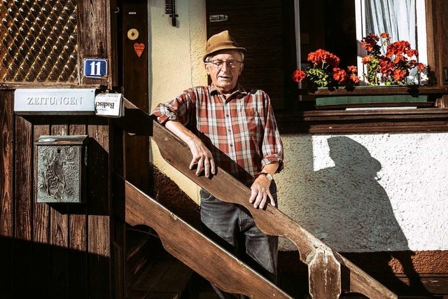 Er ist einer der 15 Portrtieren: Karl Waldvogel aus Lenzkirch   | Foto: Manfred Baumann