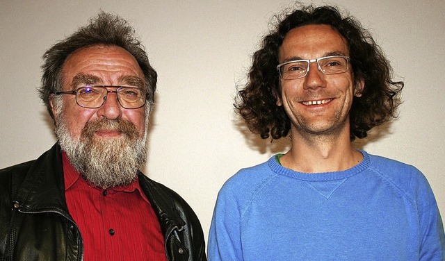 Michael Straub (links) und Sebastian Prigge bilden das neue Vorstandsteam.   | Foto: Marlies Jung-Knoblich