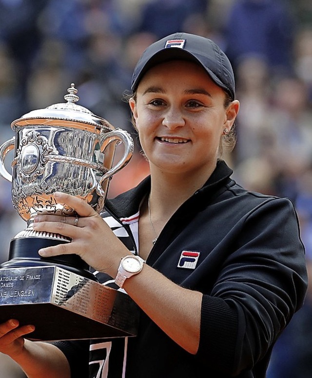 Asleigh Barty.   | Foto: Christophe Ena (dpa)