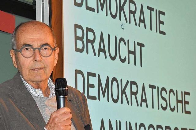 Die Lrracher Schpflin-Stiftung beteiligt sich an Frderfonds fr Demokratie