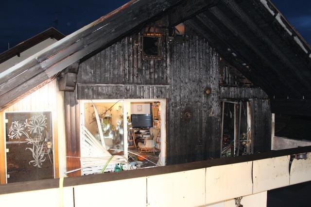 Keine Verletzten bei Dachgeschoss-Brand in Bad Krozingen