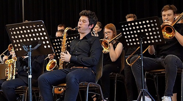 Bigband-Sound hat am Schillergymnasium Tradition<BZ-Foto>SChule</BZ-Foto> 