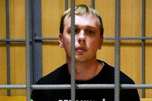 Untersttzung fr inhaftierten kremlkritischen Journalisten