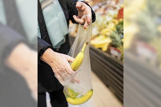 Aldi verlangt Geld fr Plastikbeutel