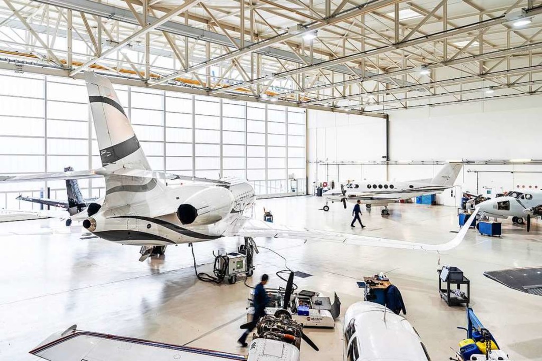 Der Air Service Basel kümmert sich um die, die mit dem eigenen Flugzeug