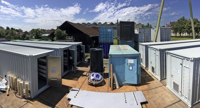 Ausquartiert: Die Hochleistungs-Abwasserbehandlungsanlagen stehen im Freilager.  | Foto: Wehrle-Werk