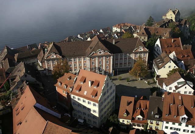 Von oben betrachtet: Schloss Meersburg am Bodensee  | Foto: Staatliche Schlsser und Grten Ba.-W.