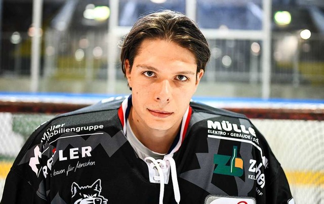 Torhter Jimmy Hertel erhielt beim EHC Freiburg keinen neuen Vertrag.  | Foto: Patrick Seeger