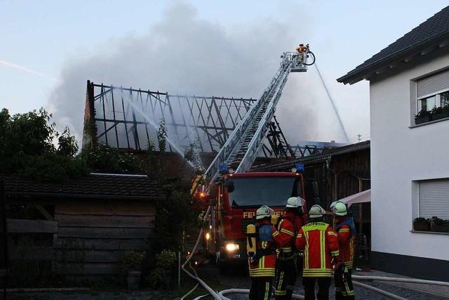 Nach den Scheunenbränden in Herbolzheim gibt’s eine zweite Hilfsaktion für Betroffene
