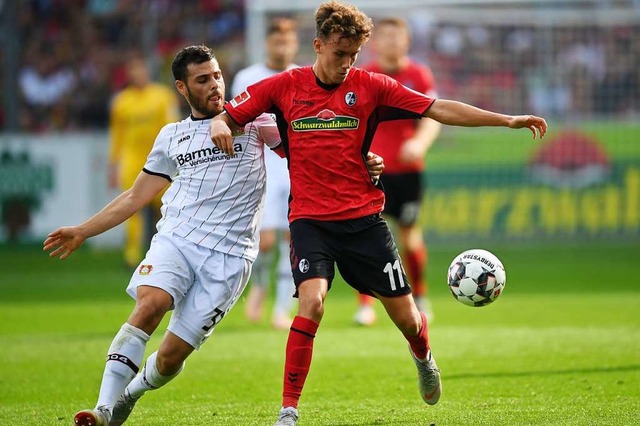 Luca Waldschmidt (rechts) in Aktion  | Foto: Patrick Seeger