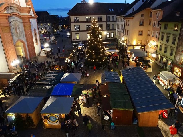Der Bad Sckinger Weihnachtsmarkt wird... Jahr an drei Wochenenden stattfinden.  | Foto: Felix Held