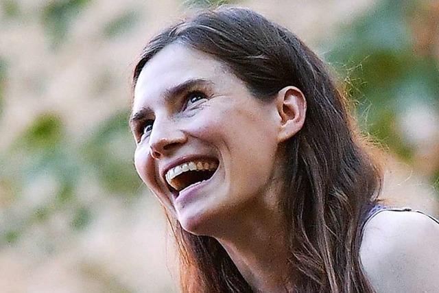 Schwierige Rckkehr: Amanda Knox ist wieder in Italien