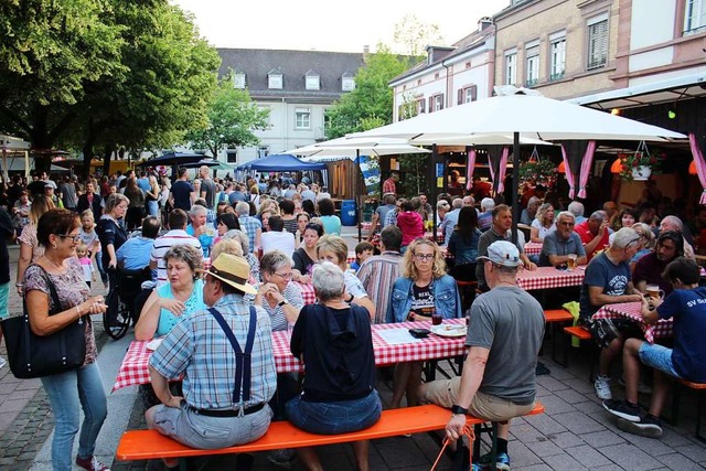 Am 29. und 30. Juni soll auf dem Markt...ie beim Stdtlifest 2018 (Archivbild).  | Foto: Anja Bertsch