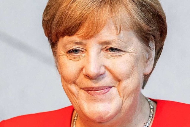 Bundeskanzlerin Angela Merkel leitete ...n Mal seit dem Nahles-Rcktritt tagte.  | Foto: Marcel Kusch (dpa)