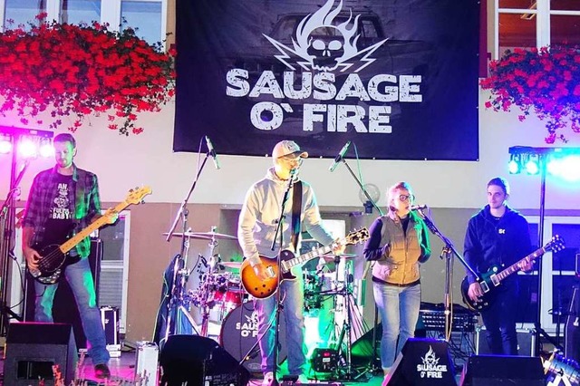 Die Band &#8222;Sausage o Fire&#8220; ...f in Weitenau dabei sein (Archivbild).  | Foto: Gudrun Gehr