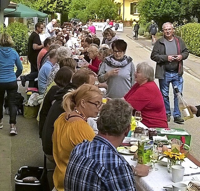 So wurde im vergangenen Jahr gefrhstckt.   | Foto: Friedhelm Engler