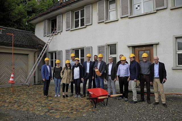 Baustart am Schlossberg