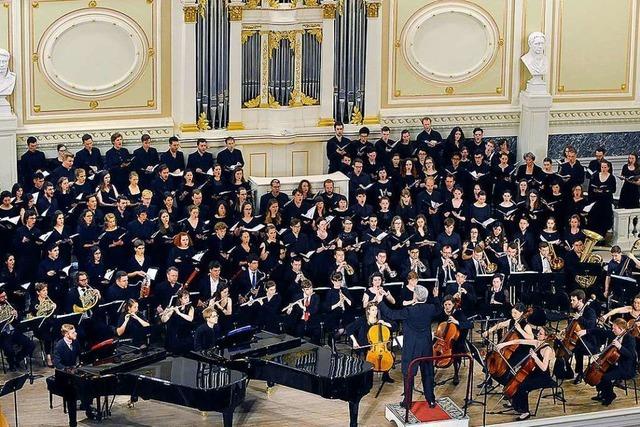 Ende Juni tritt ein Chor aus Sankt Petersburg in Freiburg auf