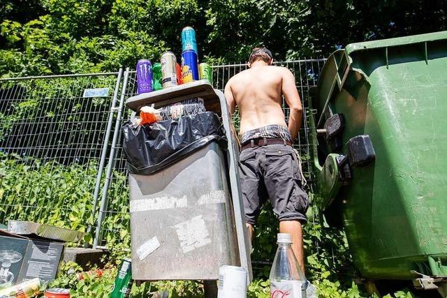 Wie Freiburger Festival-Veranstalter das Mllproblem bewltigen wollen