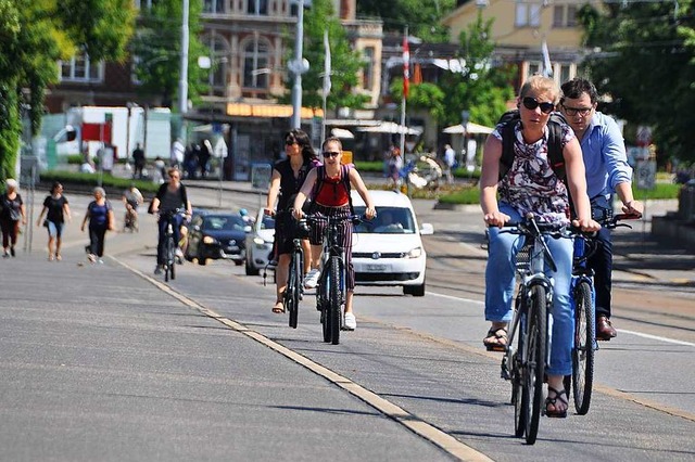 Basel fhrt mehr Fahrrad.  | Foto: Daniel Gramespacher