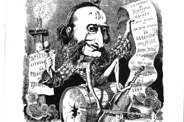 Jacques Offenbach in einer zeitgenssischen Karikatur  | Foto: Die Musik/Paul Bekker