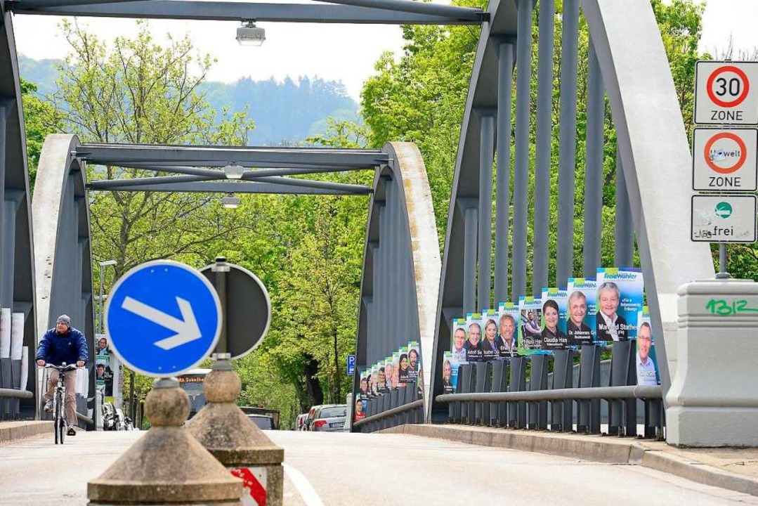 An der Kaiserstuhlbrücke ist es zu ein...eratskandidaten gekommen. (Symbolbild)  | Foto: Ingo Schneider