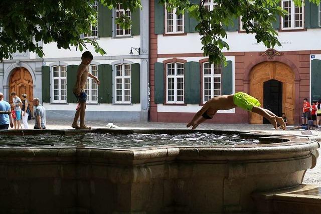 Das sind die besten Badebrunnen in Basel