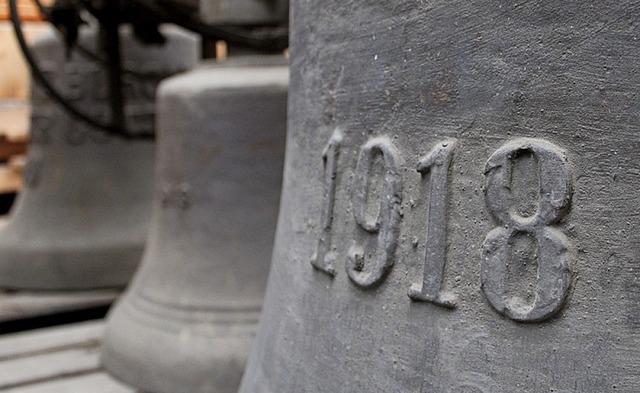 101 Jahre alt sind die Glocken inzwischen.  | Foto: Annika Sindlinger