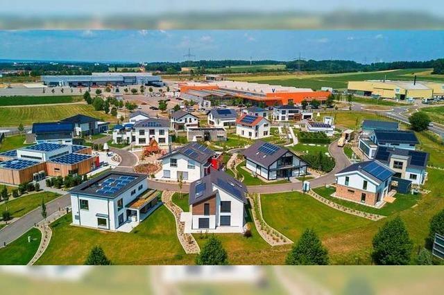 An der A5 soll ein Musterhauspark fr 15 Millionen Euro gebaut werden