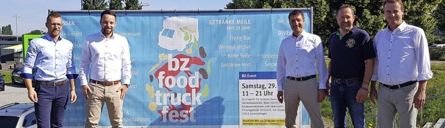 Sie organisieren das BZ-Foodtruck-Fest...r, Martin Frey und Bernhard Schmolck.   | Foto: Gerhard Walser