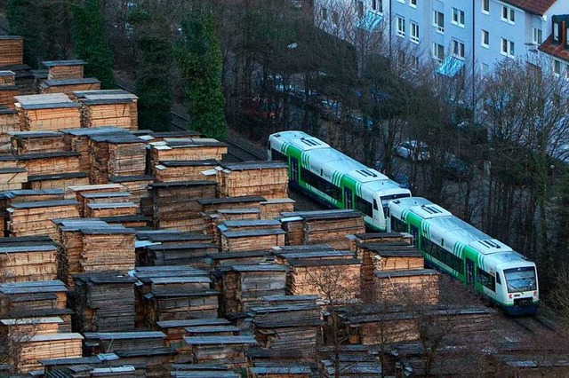 Die Waggons der Breisgau-S-Bahn sollen...Elektrifizierung deutlich lnger sein.  | Foto: Patrik Mller