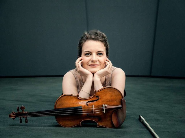 Fasziniert von der Geige seit frhester Kindheit: Veronika Eberle  | Foto: Felix Broede