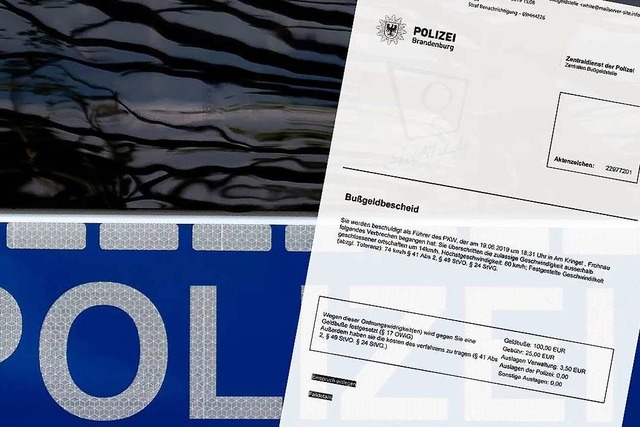 Bugeldbescheid mit Trojaner: Die Polizei warnt vor betrgerischen E-Mails.  | Foto: Coduka GmbH (dpa)