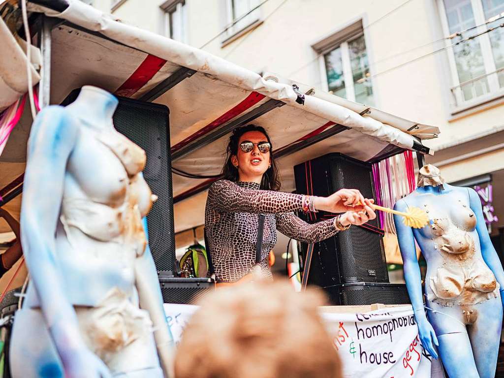 Bunt, wild und mit viel nackter Haut: So war der CSD 2019.