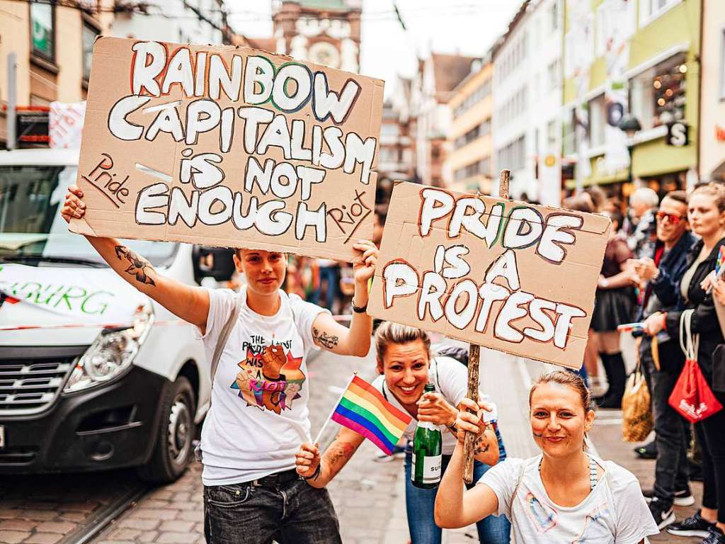 Bunt, wild und mit viel nackter Haut: So war der CSD 2019.