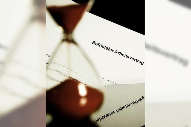 IG Bau fordert, Befristung in der Ortenau einzudmmen