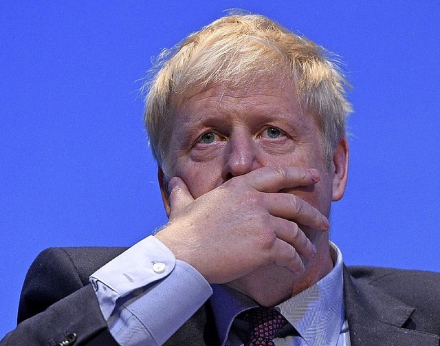 Boris Johnsons (Bild) Vorsprung auf se...ner Jeremy Hunt beginnt  zu schmelzen.  | Foto: OLI SCARFF (AFP)