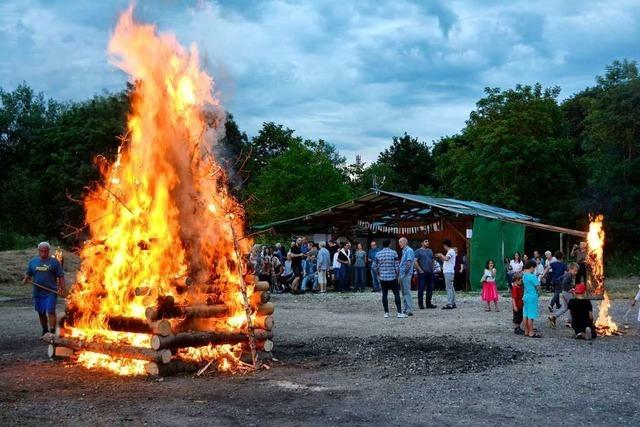 So wurde die Mittsommernacht im Kreis Lrrach gefeiert