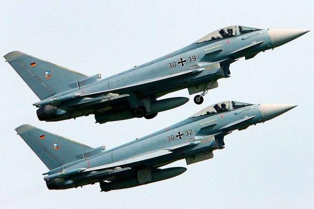 Zwei Eurofighter der Bundeswehr in Mecklenburg-Vorpommern abgestrzt